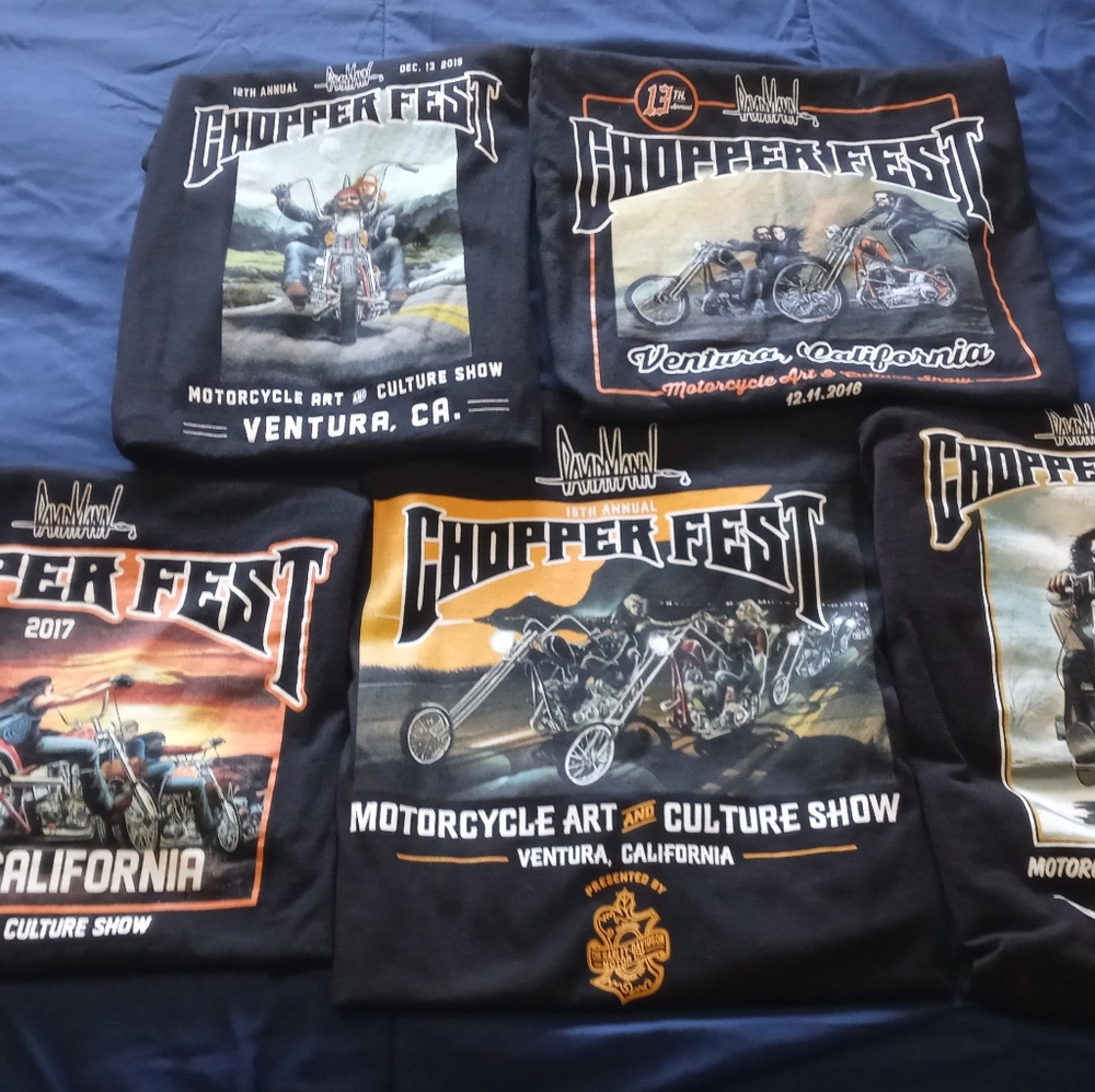 Harley-Davidson Chopper Fest Tee Shirts